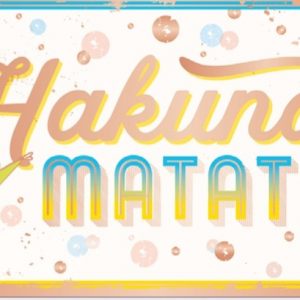 Carte postale humoristique - Hakuna matata