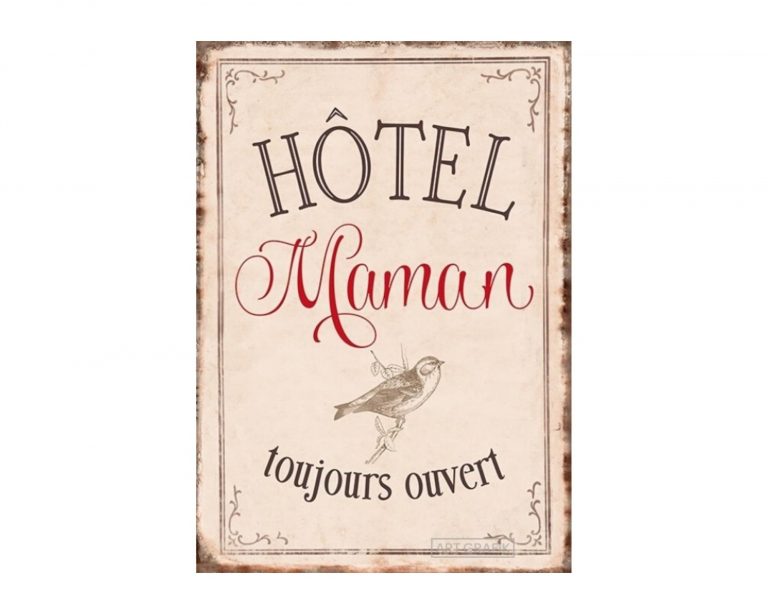 Carte Double "Hôtel Maman : Toujours ouvert"