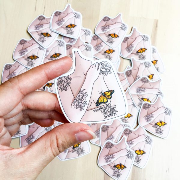 Papillon-stickers