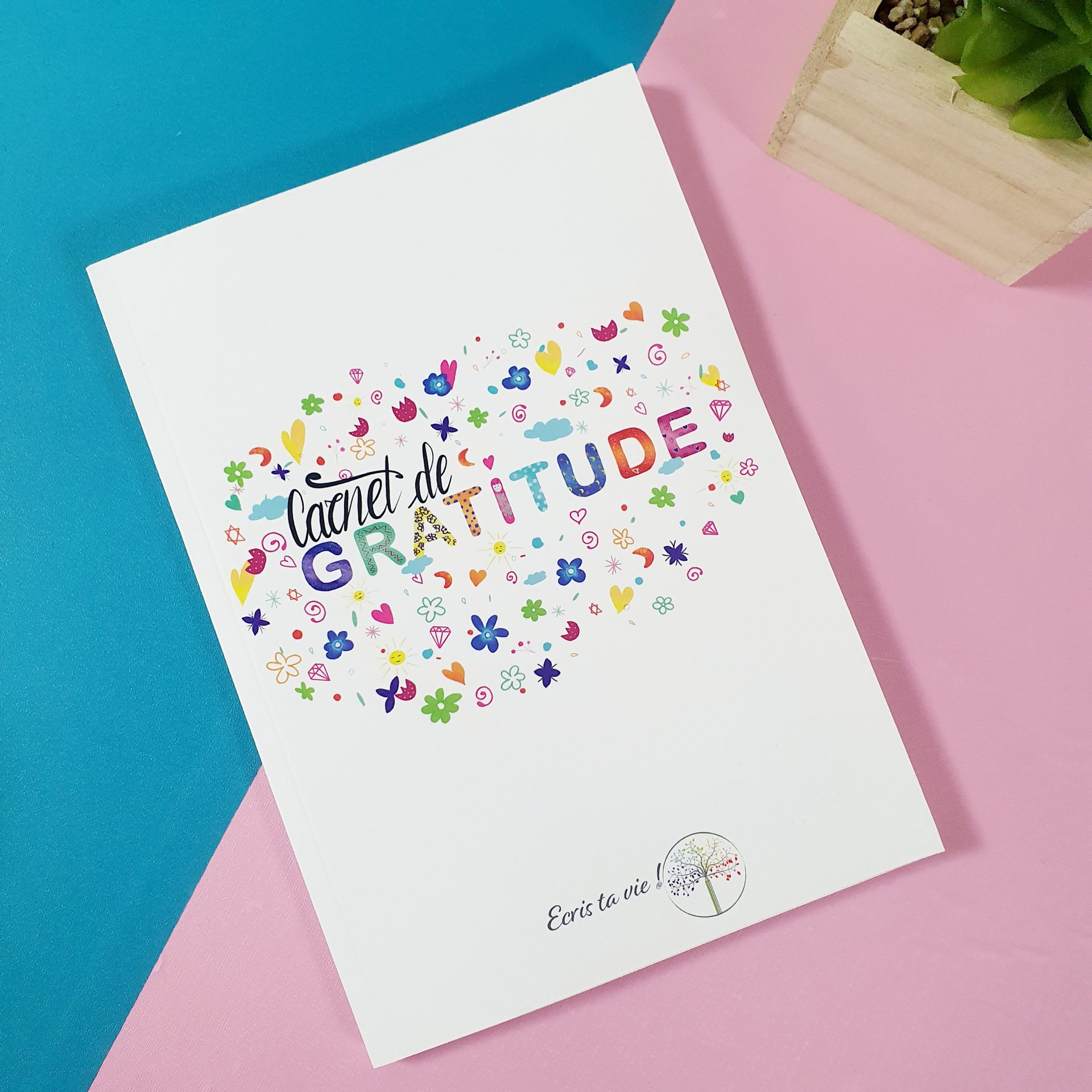 Journal de gratitude : apprendre à valoriser ses pensées positives à l'aide  d'un carnet - Elle