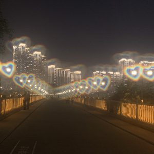 Lunettes de Diffraction- Transforme la lumière en coeur