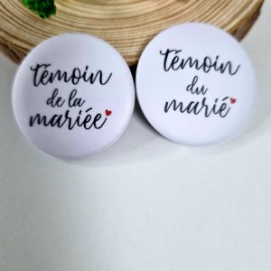Badge pour Famille - mariage