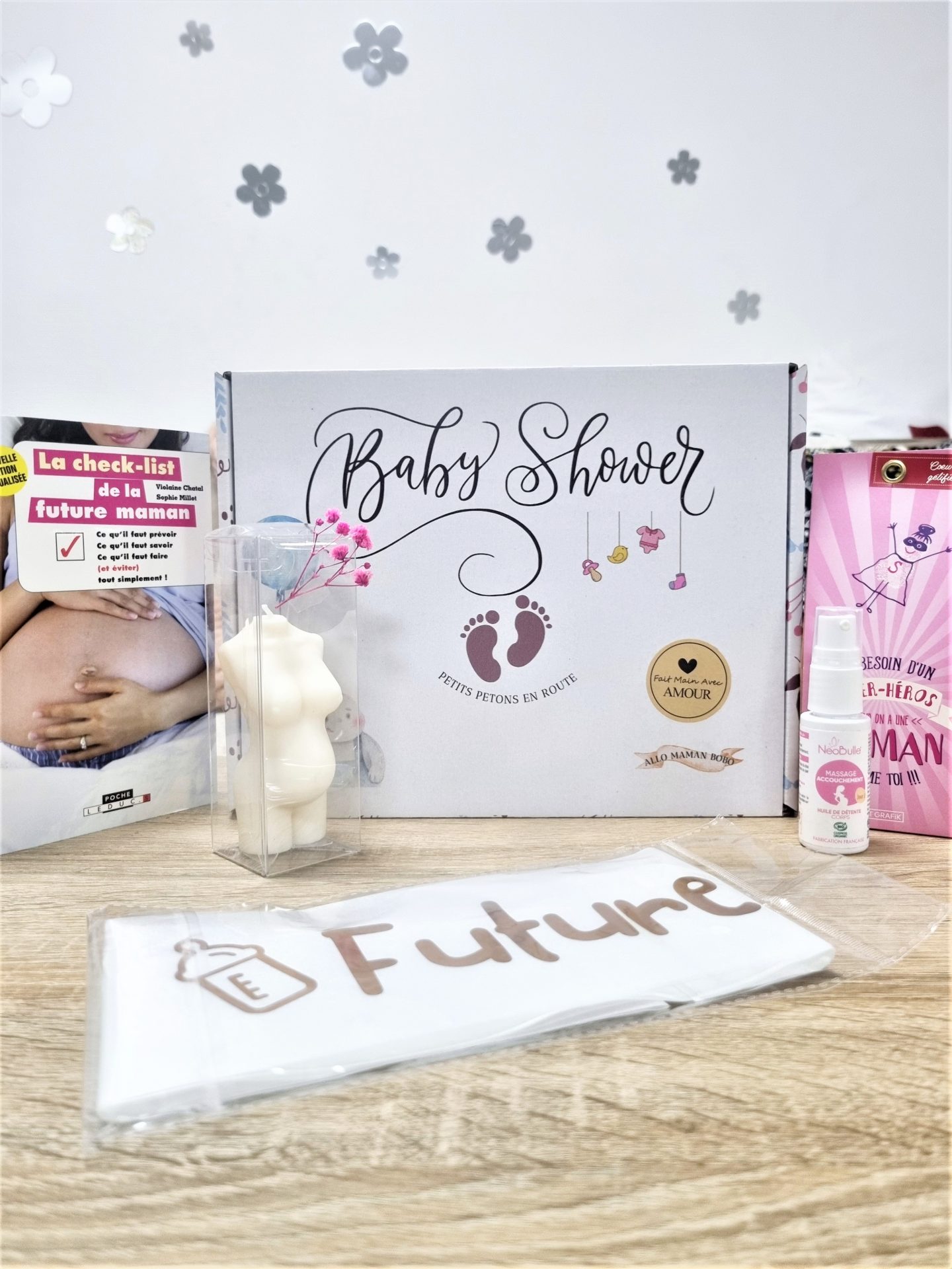 Idée cadeau future maman  BOX FUTURE MAMAN ET BÉBÉ