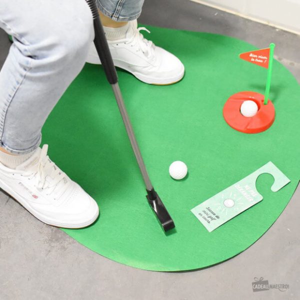 Mini golf pour toilettes