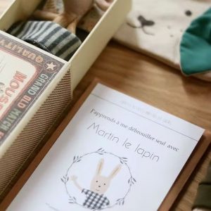 carte matin et soir montessori - box cadeau pour enfant