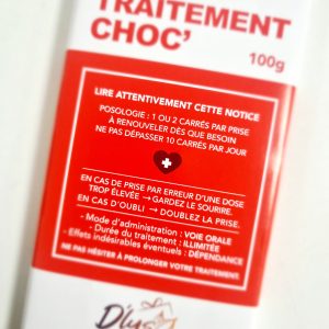 cadeau pour remonter le moral, chocolat traitement choc avec posologie