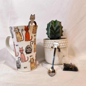Cuillère à café chat