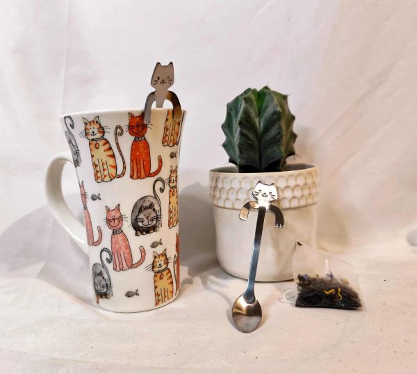 Cuillère à café chat