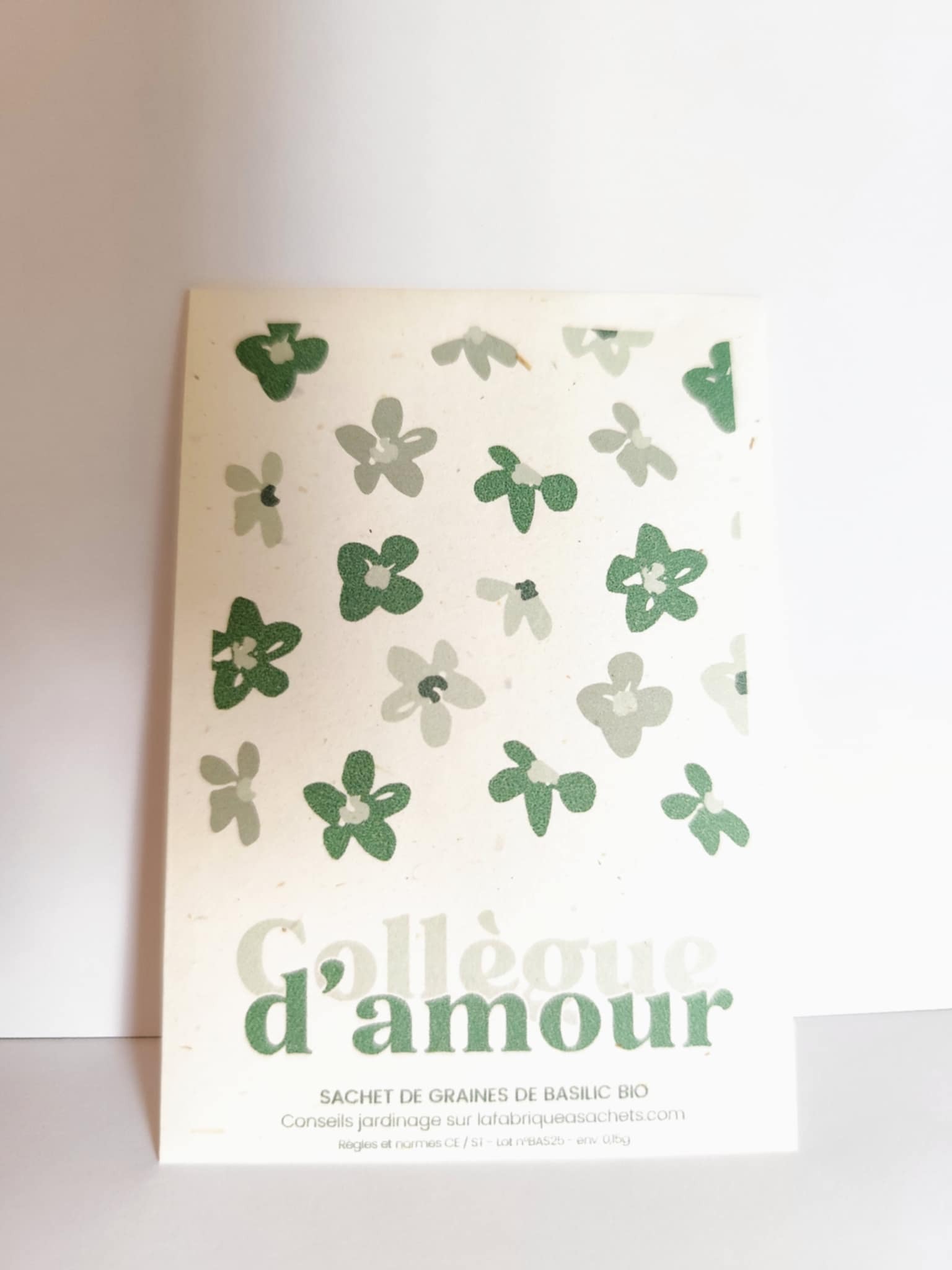Sachet de graines pour collègue – Collègue d’amour
