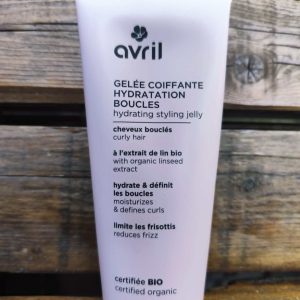 Gelée coiffante hydratation boucles
