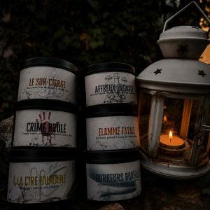 La collection "Les bouuuhgies" - Les bougies d'halloween de Maman Bobo
